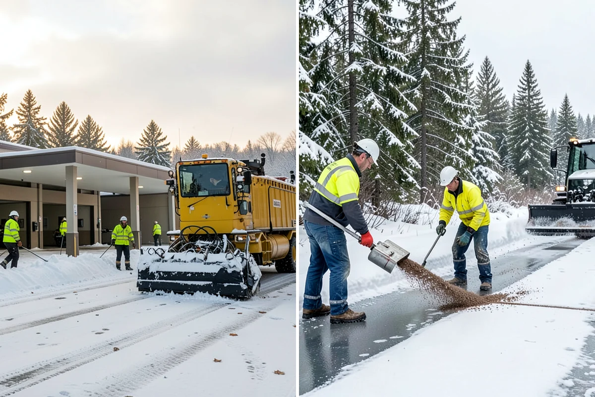 Emergency Deicing in Normandy Park, King County, WA - Confirm the icy areas and current conditions by phone