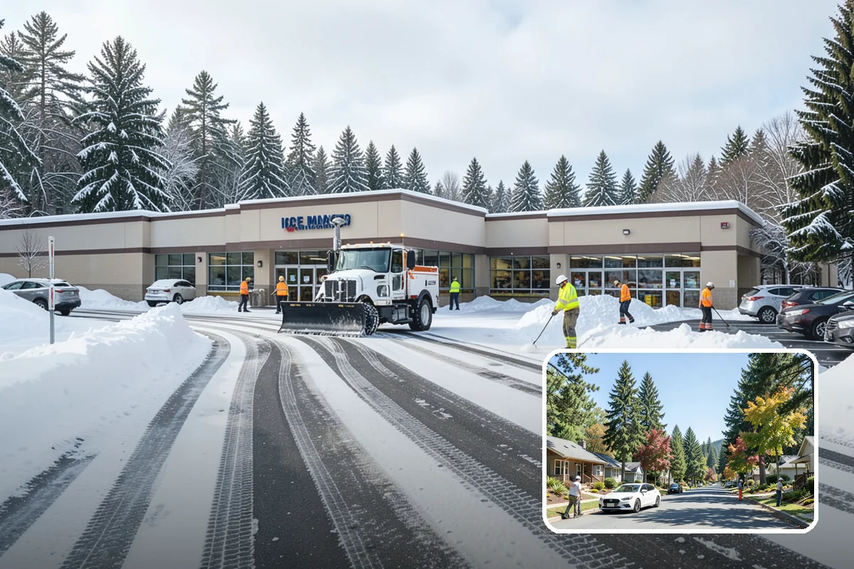 Emergency Deicing in Orting, Pierce County, WA - Rapid response to sudden ice and freeze events