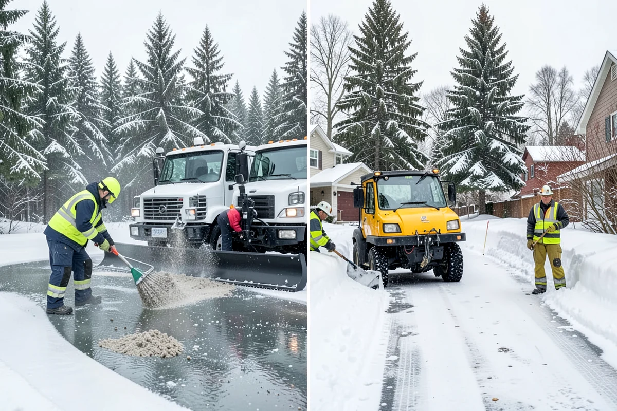 Emergency Deicing in Pacific, King County, WA - Confirm the icy areas and current conditions by phone