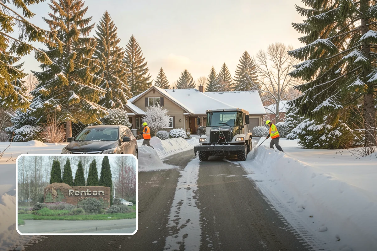 Emergency Deicing in Renton, King County, WA - Rapid response to sudden ice and freeze events