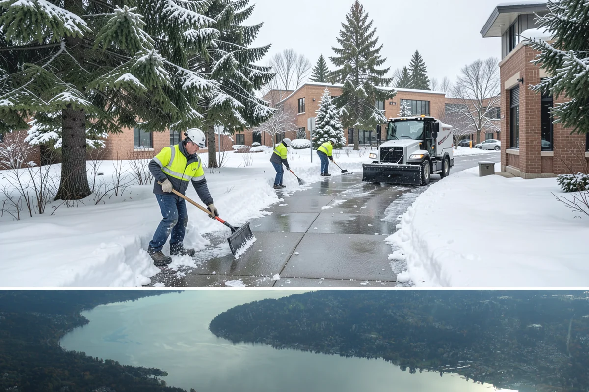 Emergency Deicing in Sammamish, King County, WA - Emergency deicing is available throughout winter whenever freeze-thaw conditions glaze surfaces, most often from November through...