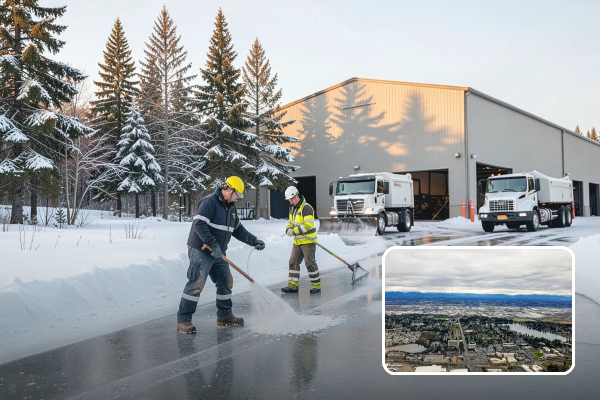 Emergency Deicing in SeaTac, King County, WA - Rapid response to sudden ice and freeze events