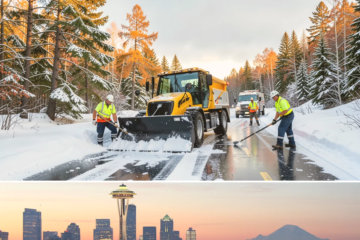 Emergency Deicing in Seattle, King County, WA - Emergency deicing is available throughout winter whenever freeze-thaw conditions glaze surfaces, most often from November through...