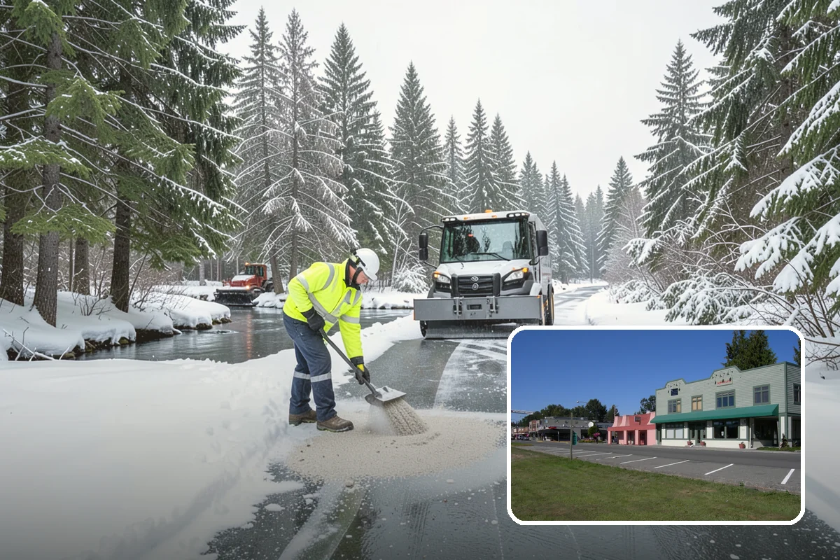 Emergency Deicing in Snoqualmie, King County, WA - Rapid response to sudden ice and freeze events