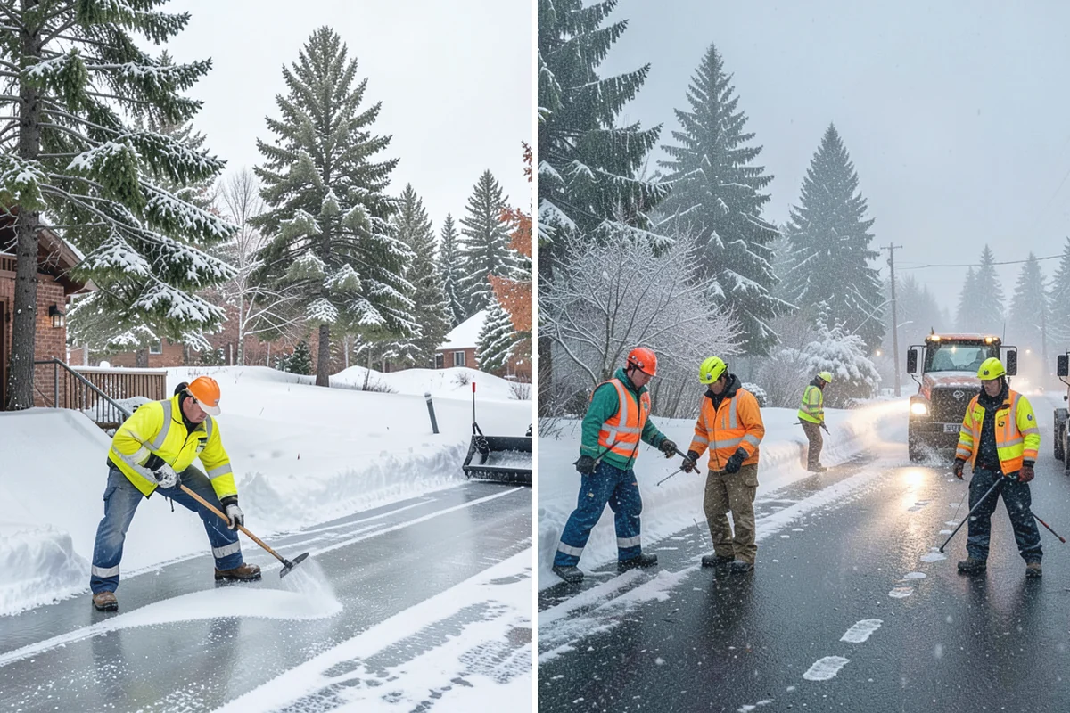 Emergency Deicing in Sumner, Pierce County, WA - Confirm the icy areas and current conditions by phone