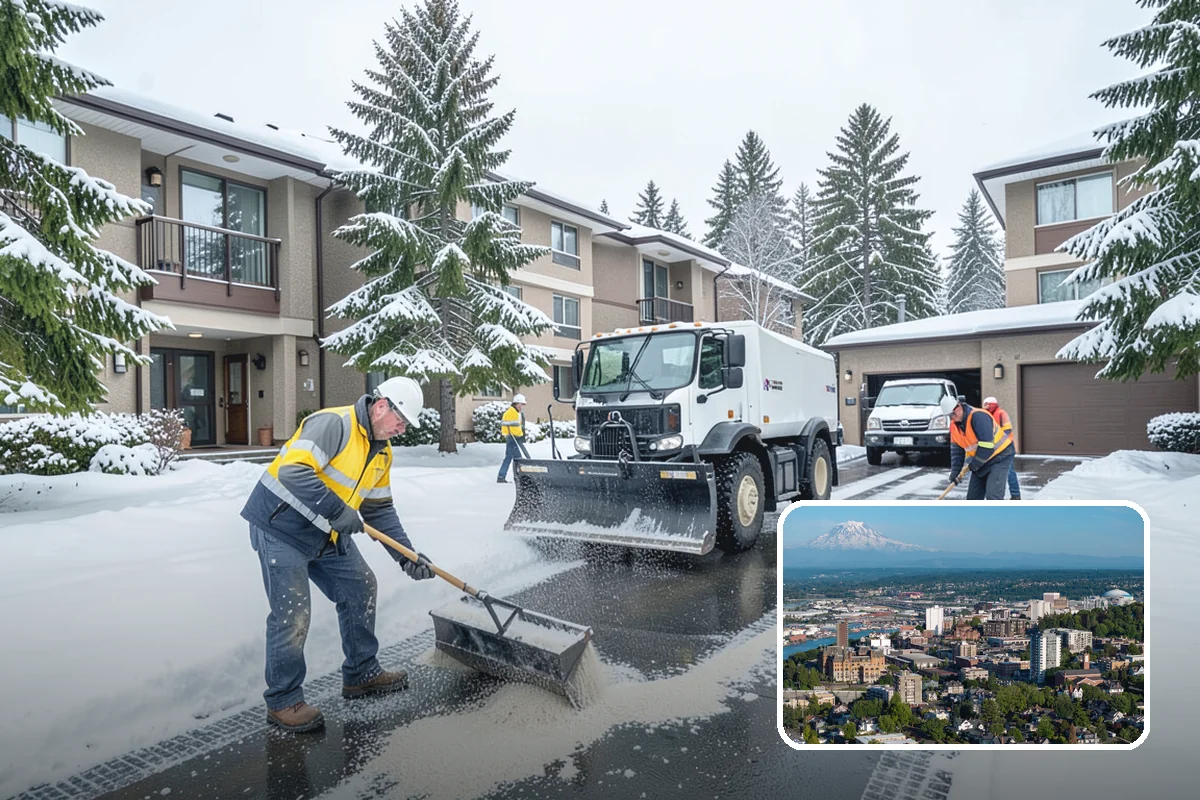 Emergency Deicing in Tacoma, Pierce County, WA - Rapid response to sudden ice and freeze events