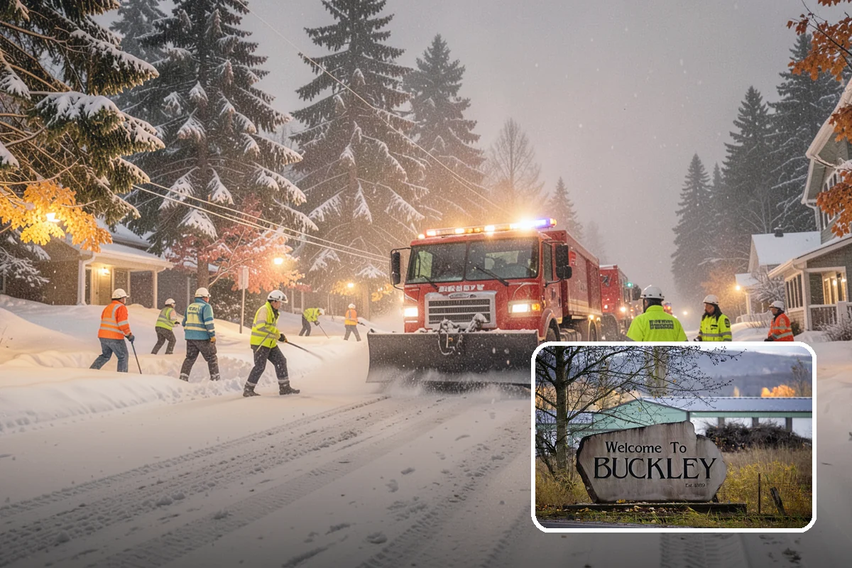 Emergency Driveway Clearing in Buckley, Pierce County, WA - Short-notice clearing to free trapped vehicles