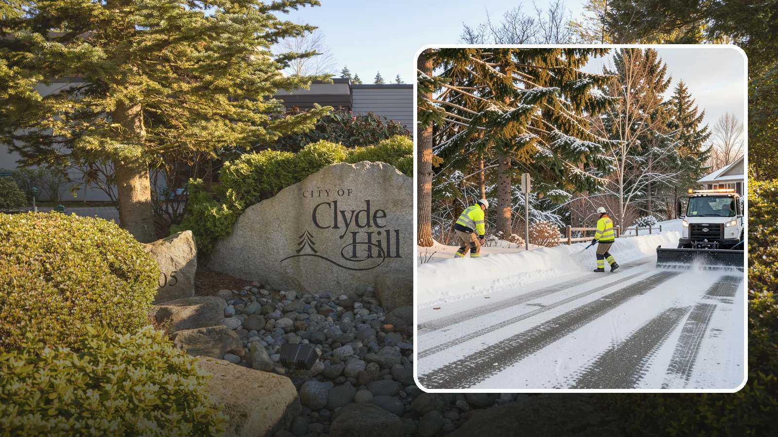 Emergency Driveway Clearing in Clyde Hill, King County, WA - We clear snowed-in driveways across Western Washington on short notice so you can get your vehicle out when a storm traps you at...
