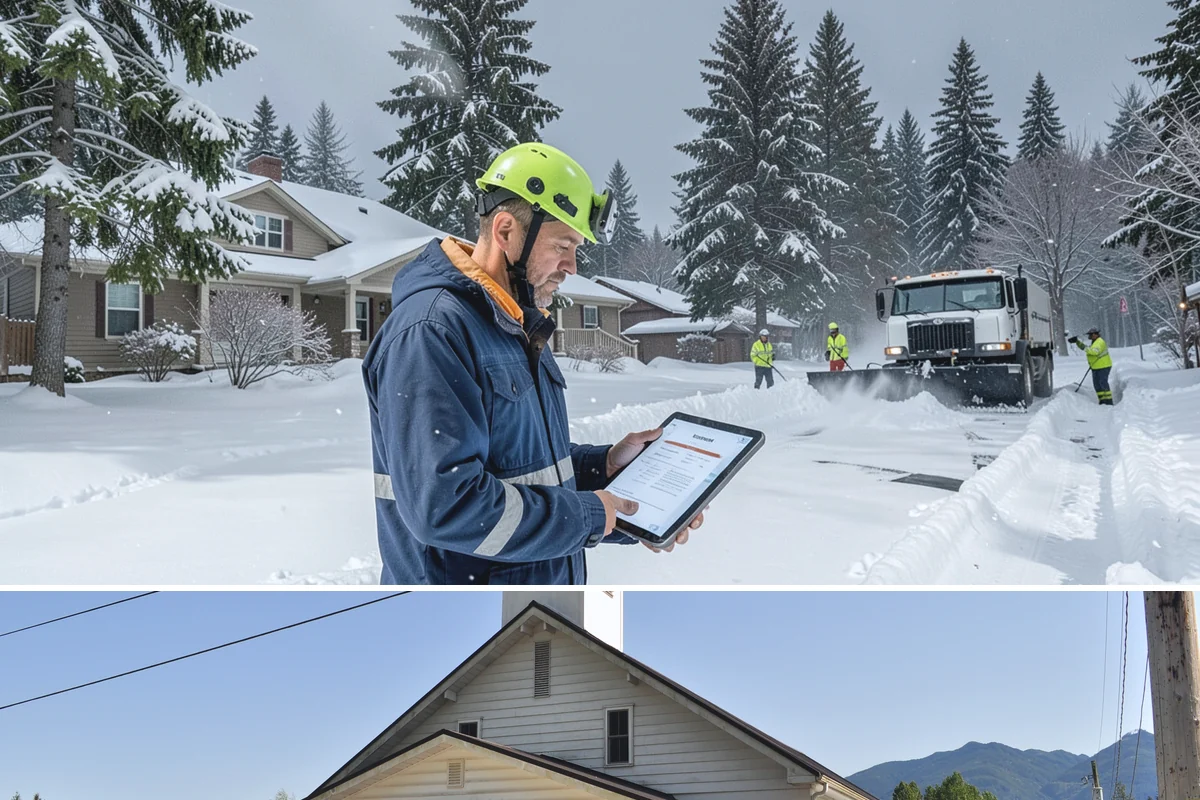 Emergency Driveway Clearing in Concrete, Skagit County, WA - Emergency driveway clearing is available all winter, with heaviest demand during overnight lowland snow events from late fall...