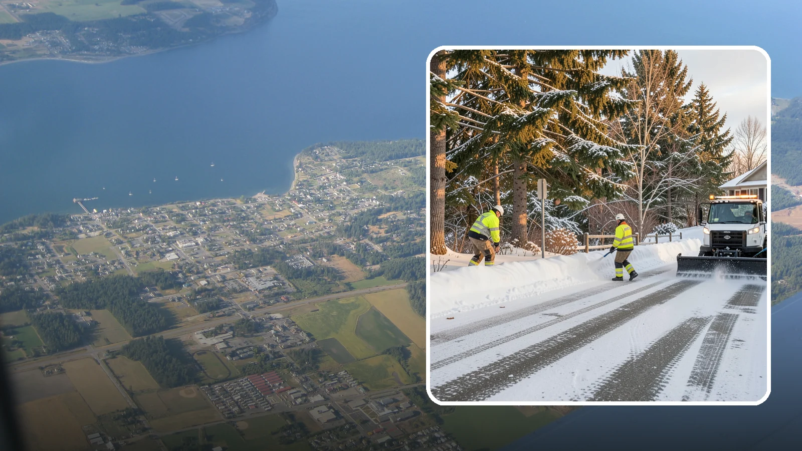 Emergency Driveway Clearing in Coupeville, Island County, WA - We clear snowed-in driveways across Western Washington on short notice so you can get your vehicle out when a storm traps you at...