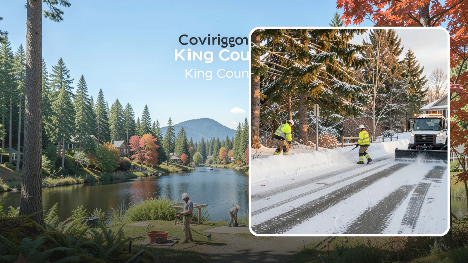 Emergency Driveway Clearing in Covington, King County, WA - We clear snowed-in driveways across Western Washington on short notice so you can get your vehicle out when a storm traps you at...