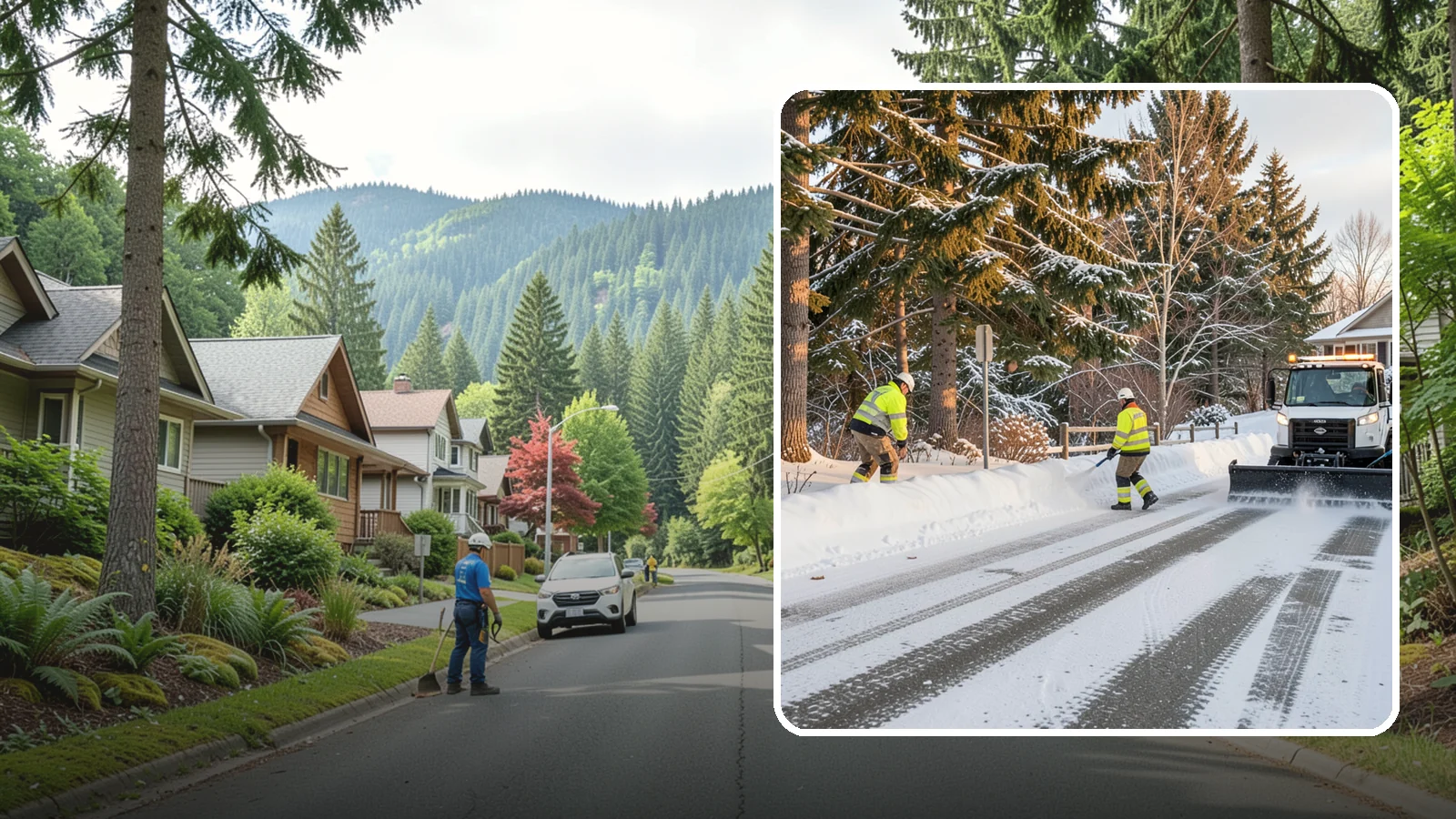 Emergency Driveway Clearing in Darrington, Snohomish County, WA - We clear snowed-in driveways across Western Washington on short notice so you can get your vehicle out when a storm traps you at...