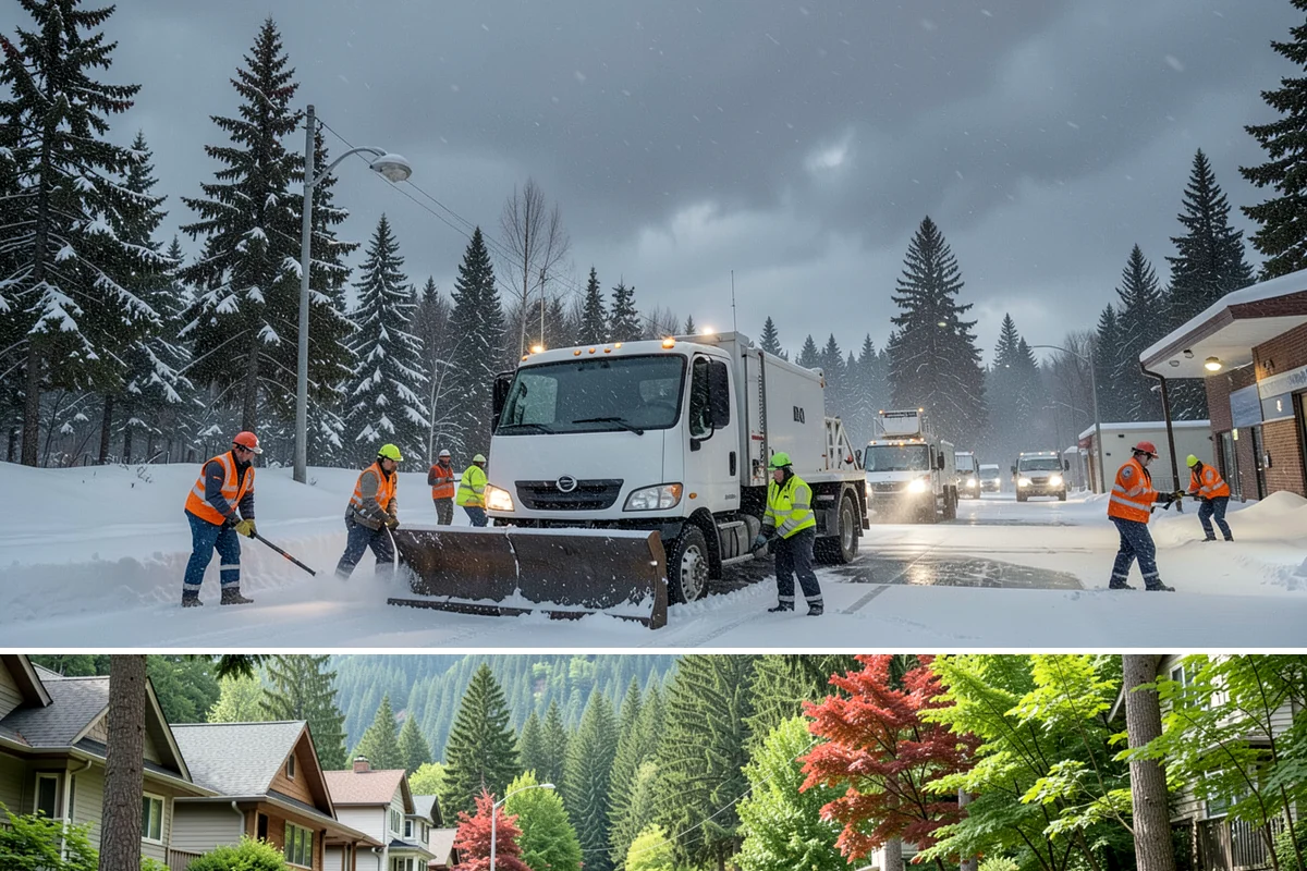 Emergency Driveway Clearing in Darrington, Snohomish County, WA - Emergency driveway clearing is available all winter, with heaviest demand during overnight lowland snow events from late fall...