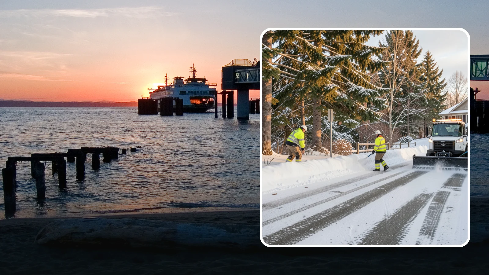 Emergency Driveway Clearing in Edmonds, Snohomish County, WA - We clear snowed-in driveways across Western Washington on short notice so you can get your vehicle out when a storm traps you at...