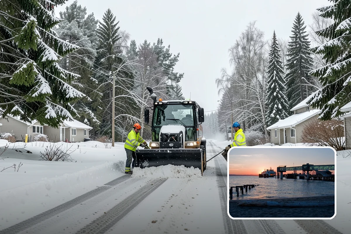 Emergency Driveway Clearing in Edmonds, Snohomish County, WA - Short-notice clearing to free trapped vehicles