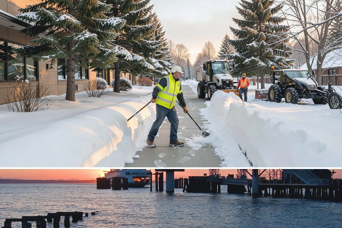 Emergency Driveway Clearing in Edmonds, Snohomish County, WA - Emergency driveway clearing is available all winter, with heaviest demand during overnight lowland snow events from late fall...