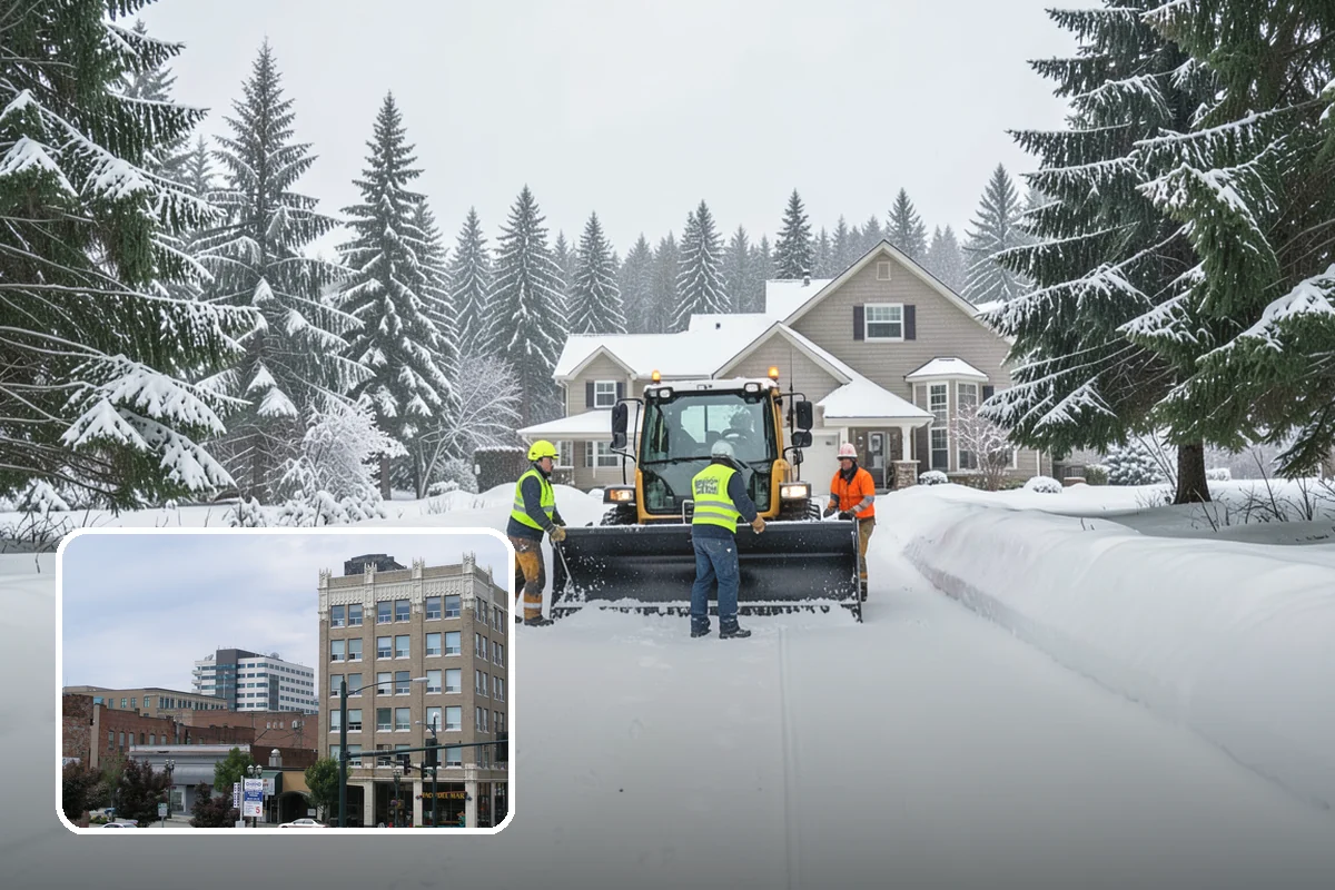 Emergency Driveway Clearing in Everett, Snohomish County, WA - Short-notice clearing to free trapped vehicles