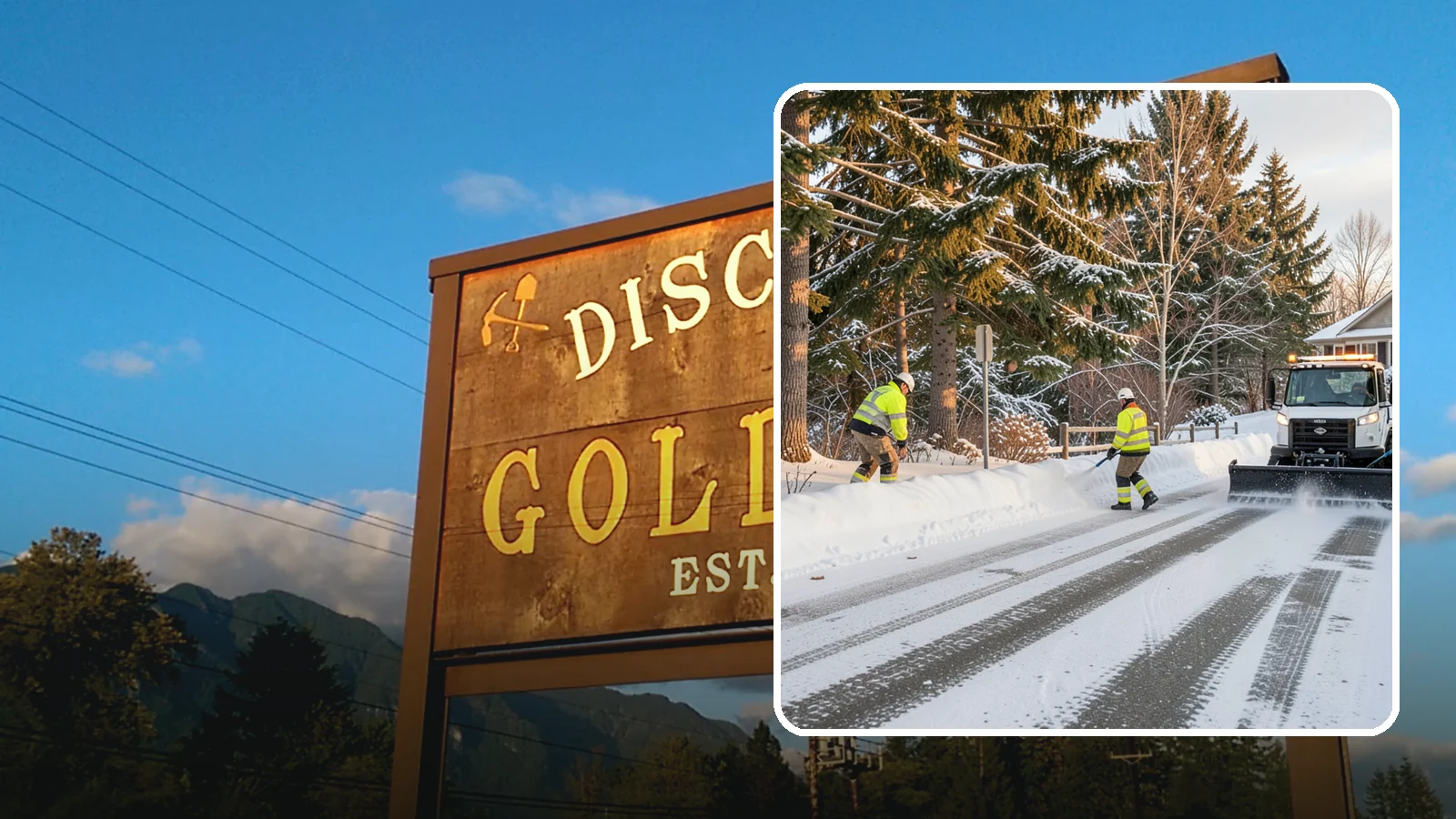 Emergency Driveway Clearing in Gold Bar, Snohomish County, WA - We clear snowed-in driveways across Western Washington on short notice so you can get your vehicle out when a storm traps you at...