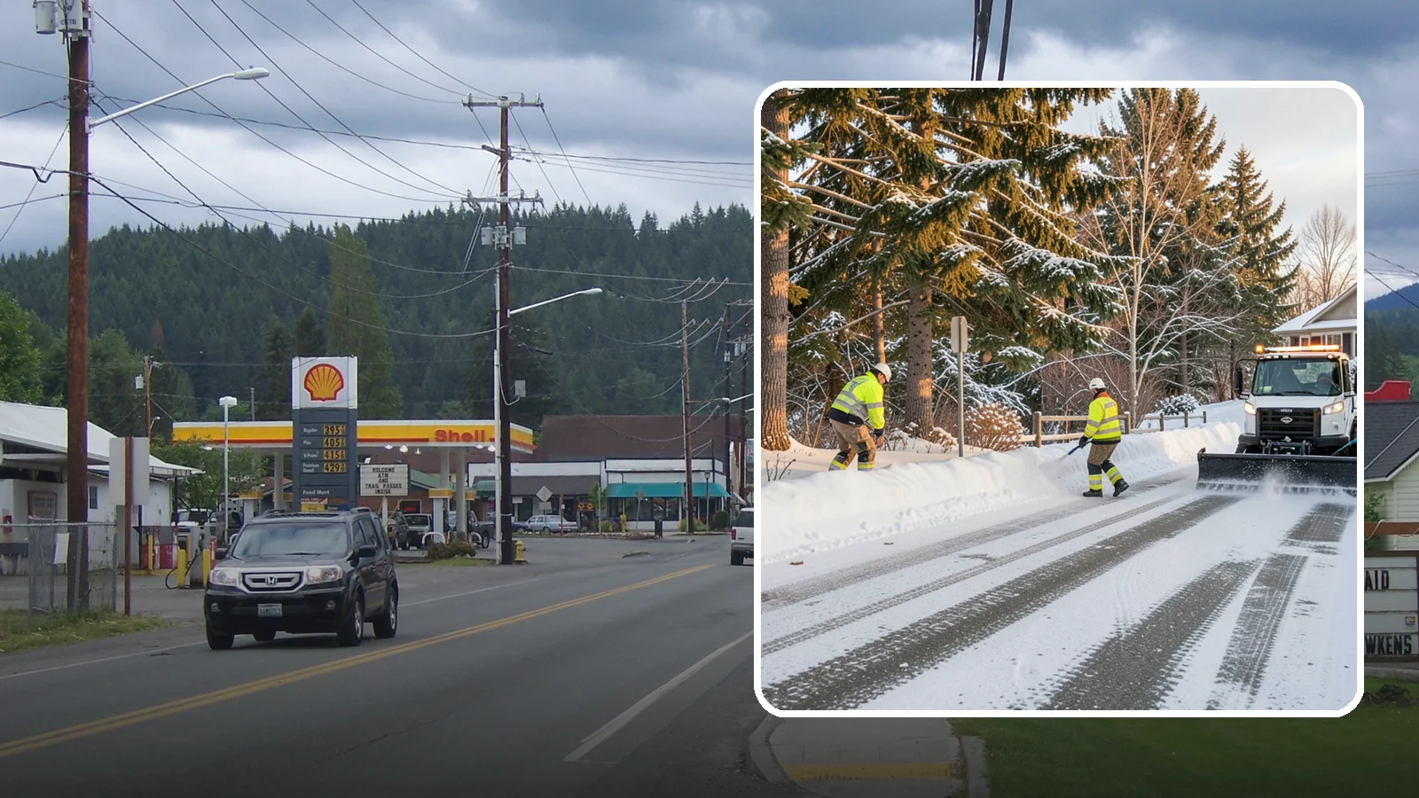 Emergency Driveway Clearing in Granite Falls, Snohomish County, WA - We clear snowed-in driveways across Western Washington on short notice so you can get your vehicle out when a storm traps you at...