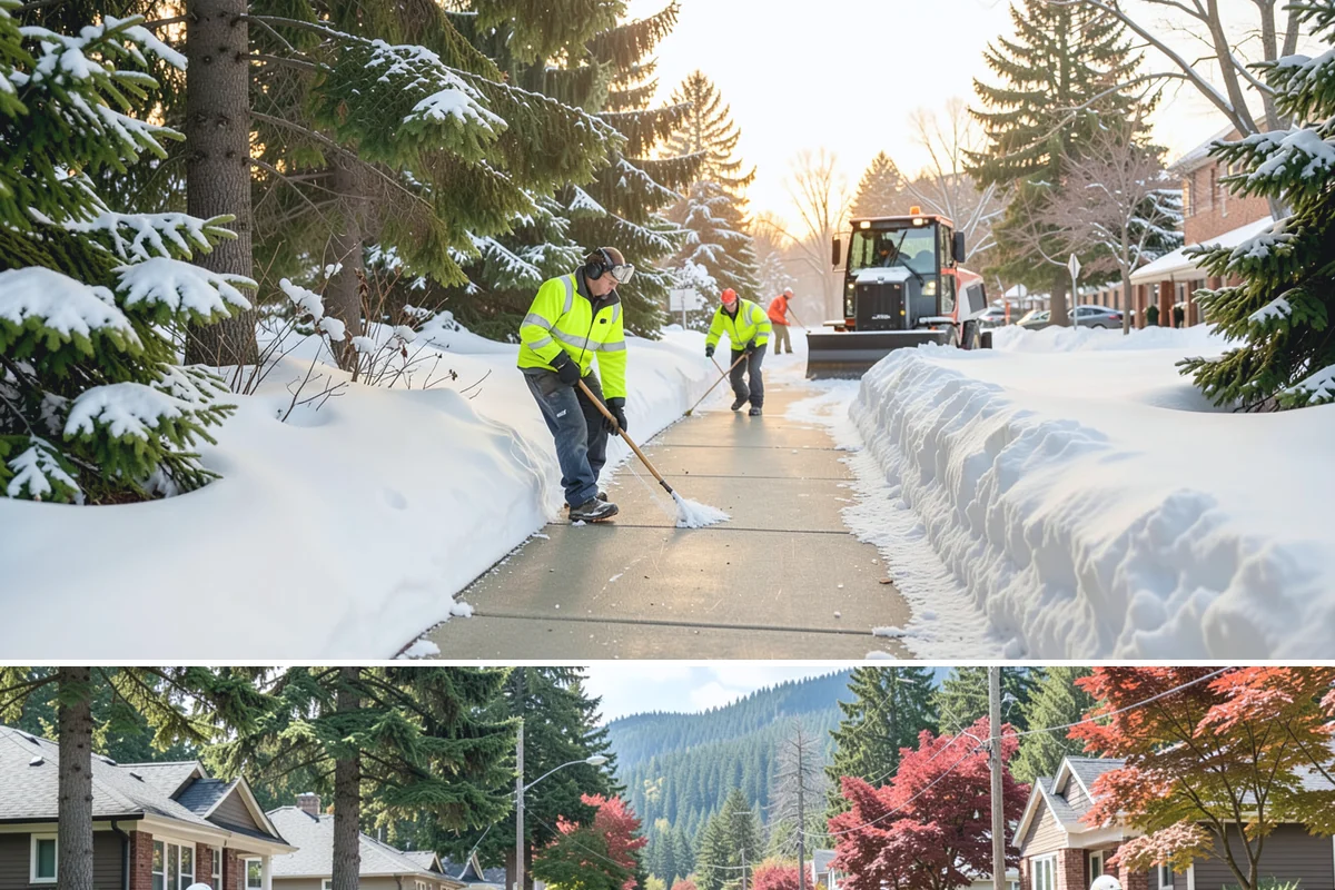 Emergency Driveway Clearing in Hunts Point, King County, WA - Emergency driveway clearing is available all winter, with heaviest demand during overnight lowland snow events from late fall...