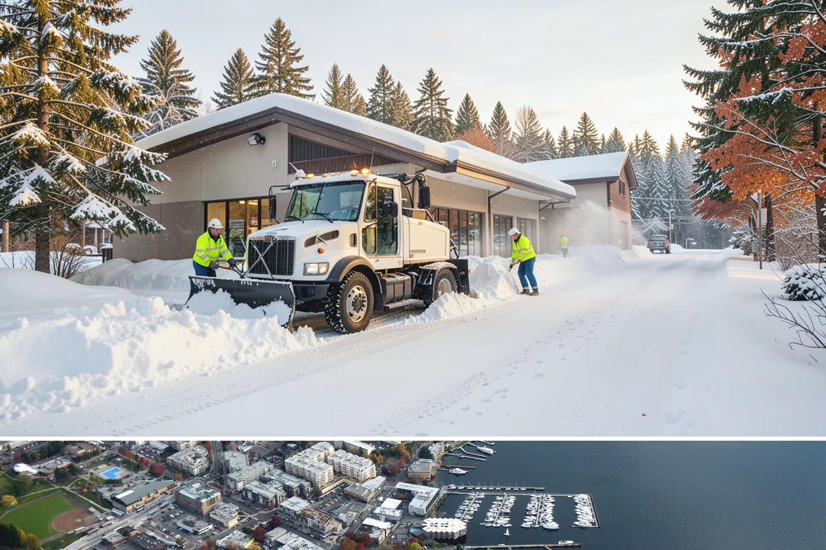 Emergency Driveway Clearing in Kirkland, King County, WA - Emergency driveway clearing is available all winter, with heaviest demand during overnight lowland snow events from late fall...