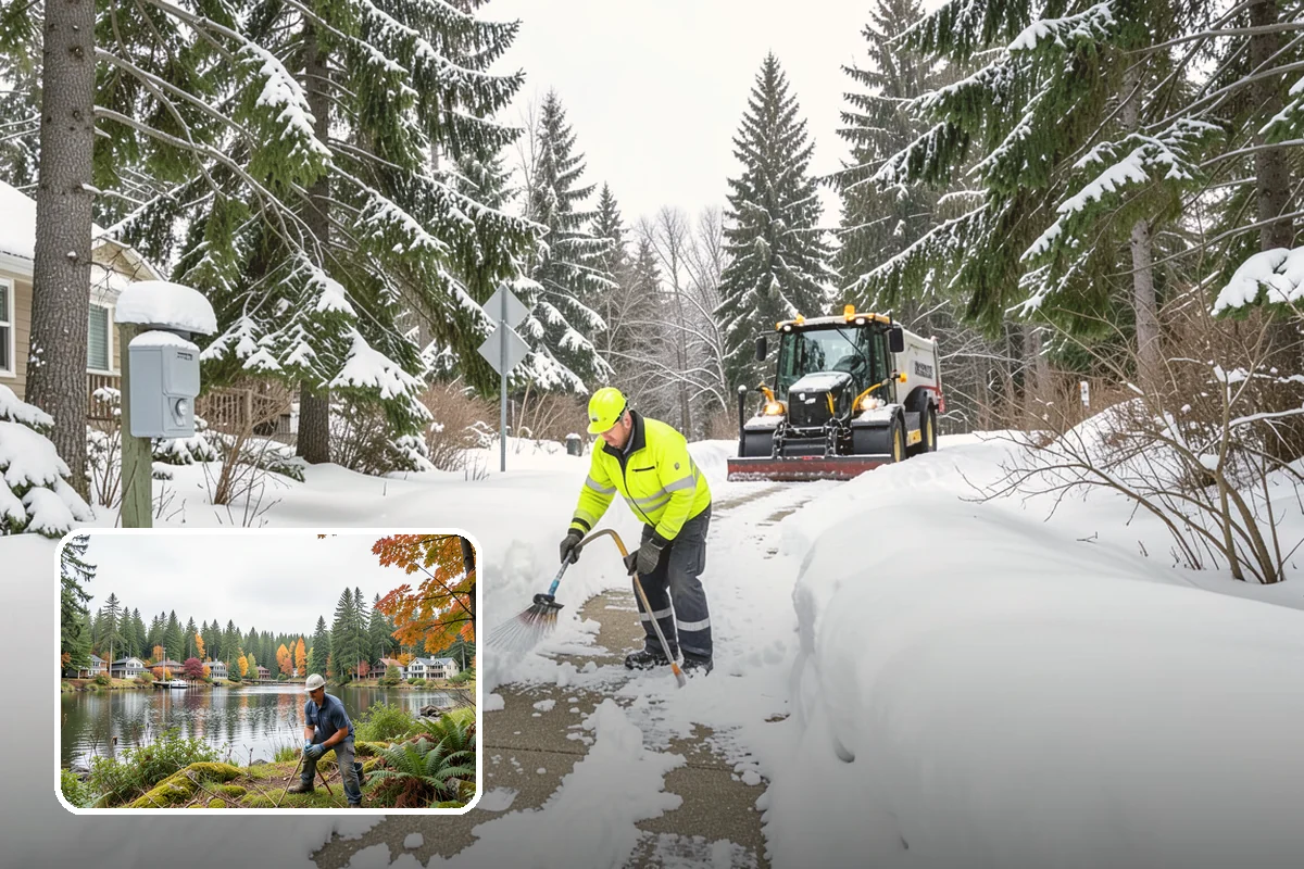 Emergency Driveway Clearing in La Conner, Skagit County, WA - Short-notice clearing to free trapped vehicles