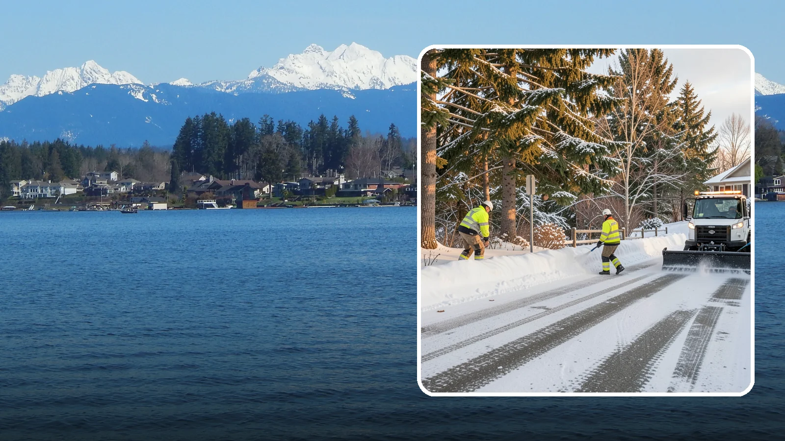 Emergency Driveway Clearing in Lake Stevens, Snohomish County, WA - We clear snowed-in driveways across Western Washington on short notice so you can get your vehicle out when a storm traps you at...