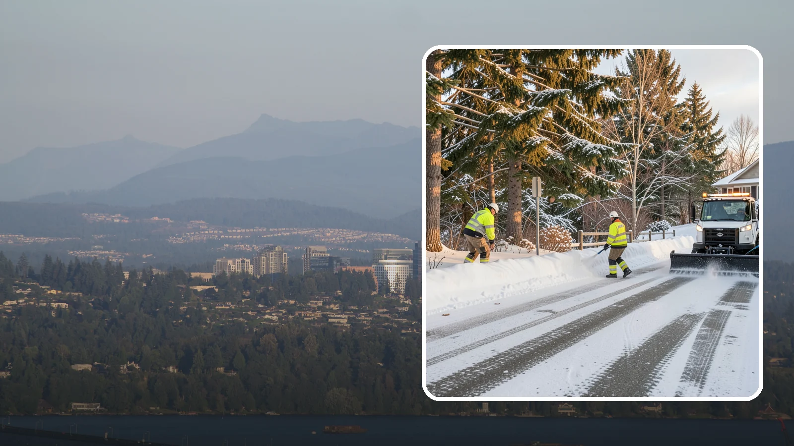 Emergency Driveway Clearing in Medina, King County, WA - We clear snowed-in driveways across Western Washington on short notice so you can get your vehicle out when a storm traps you at...
