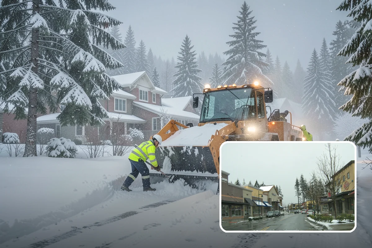 Emergency Driveway Clearing in Mill Creek, Snohomish County, WA - Short-notice clearing to free trapped vehicles