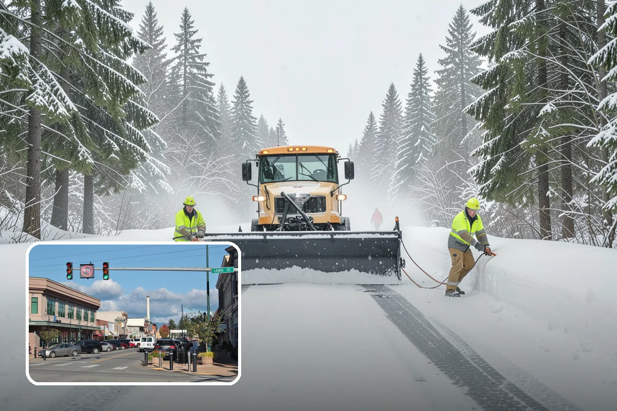 Emergency Driveway Clearing in Monroe, Snohomish County, WA - Short-notice clearing to free trapped vehicles
