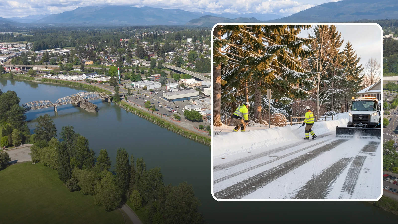 Emergency Driveway Clearing in Mount Vernon, Skagit County, WA - We clear snowed-in driveways across Western Washington on short notice so you can get your vehicle out when a storm traps you at...