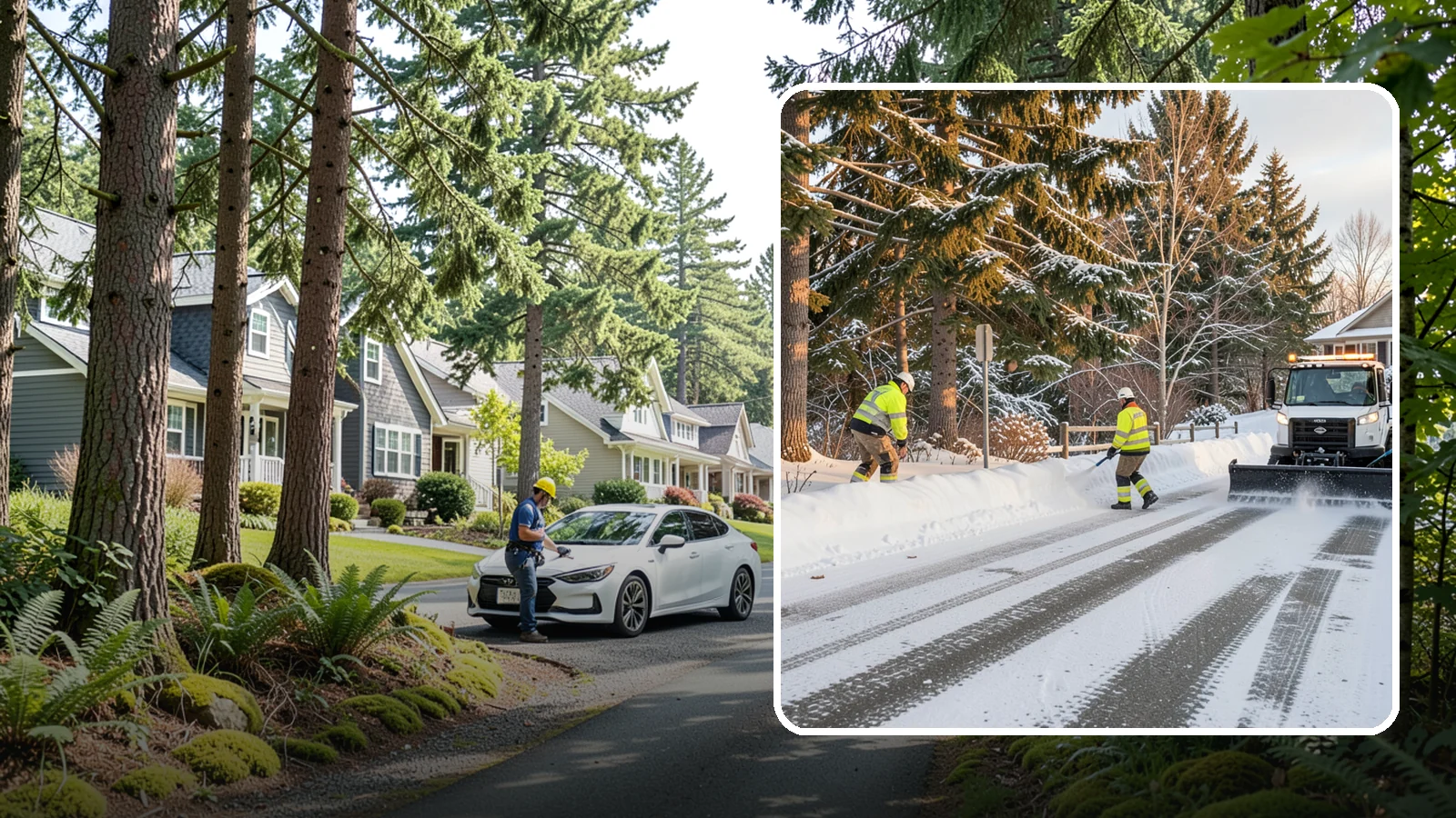 Emergency Driveway Clearing in Normandy Park, King County, WA - We clear snowed-in driveways across Western Washington on short notice so you can get your vehicle out when a storm traps you at...