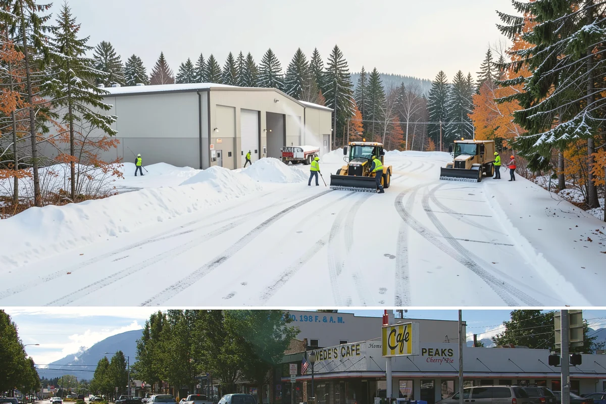 Emergency Driveway Clearing in North Bend, King County, WA - Emergency driveway clearing is available all winter, with heaviest demand during overnight lowland snow events from late fall...