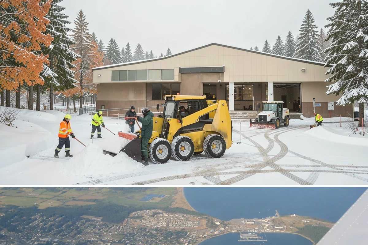 Emergency Driveway Clearing in Oak Harbor, Island County, WA - Emergency driveway clearing is available all winter, with heaviest demand during overnight lowland snow events from late fall...