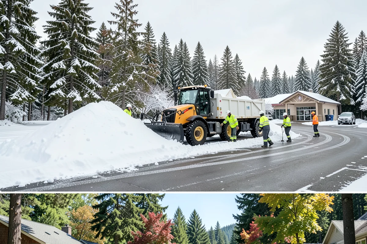 Emergency Driveway Clearing in Orting, Pierce County, WA - Emergency driveway clearing is available all winter, with heaviest demand during overnight lowland snow events from late fall...