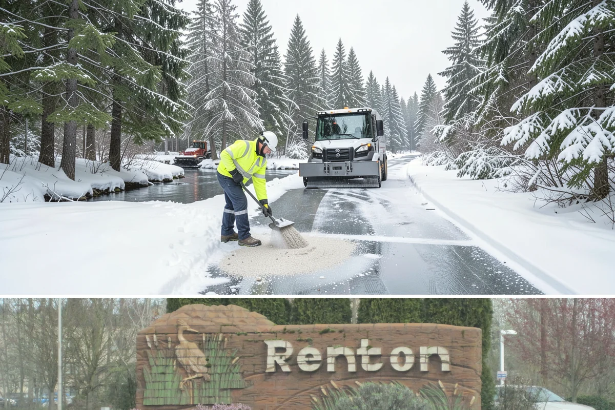 Emergency Driveway Clearing in Renton, King County, WA - Emergency driveway clearing is available all winter, with heaviest demand during overnight lowland snow events from late fall...