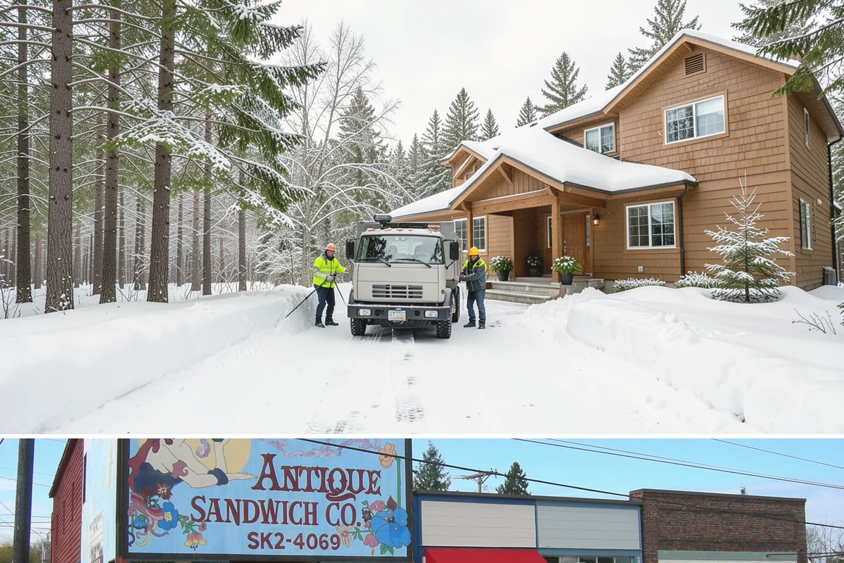 Emergency Driveway Clearing in Ruston, Pierce County, WA - Emergency driveway clearing is available all winter, with heaviest demand during overnight lowland snow events from late fall...