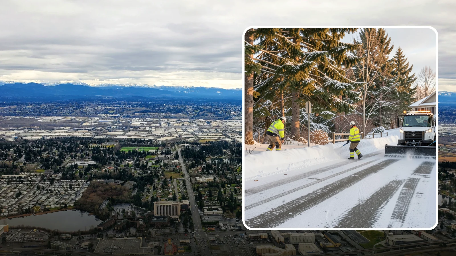 Emergency Driveway Clearing in SeaTac, King County, WA - We clear snowed-in driveways across Western Washington on short notice so you can get your vehicle out when a storm traps you at...