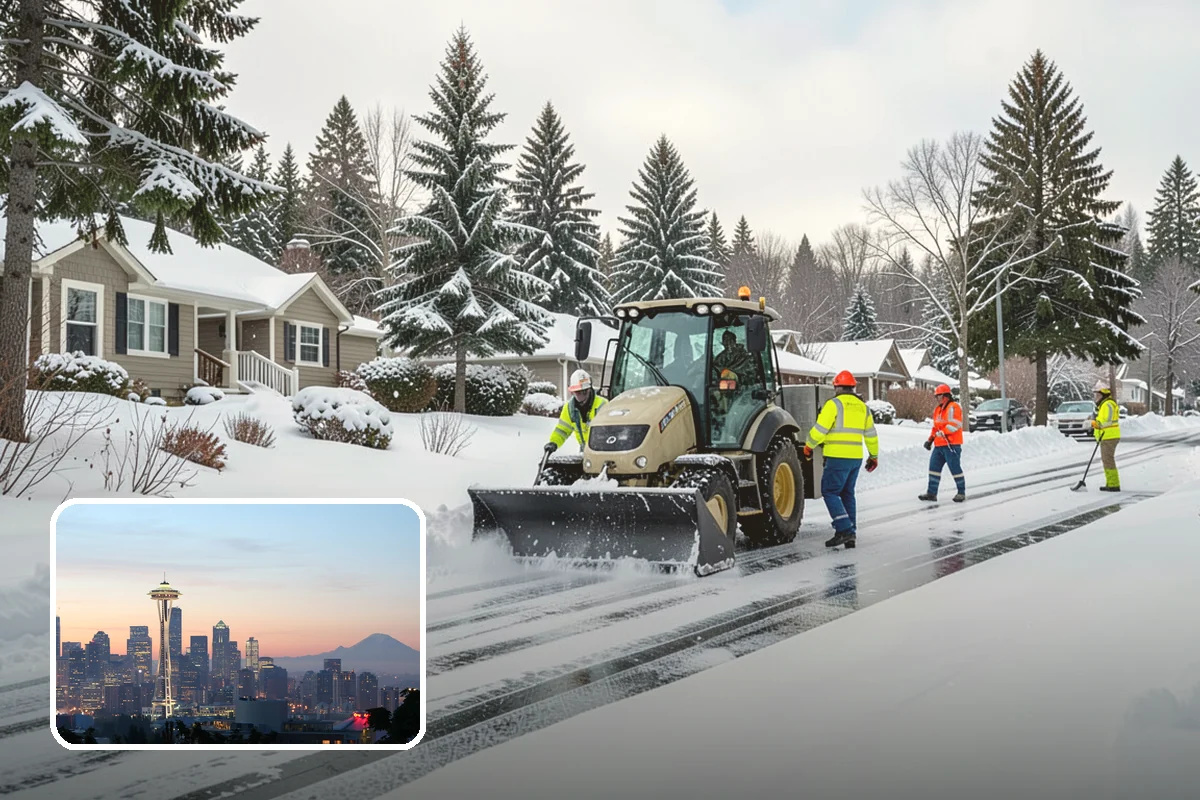 Emergency Driveway Clearing in Seattle, King County, WA - Short-notice clearing to free trapped vehicles