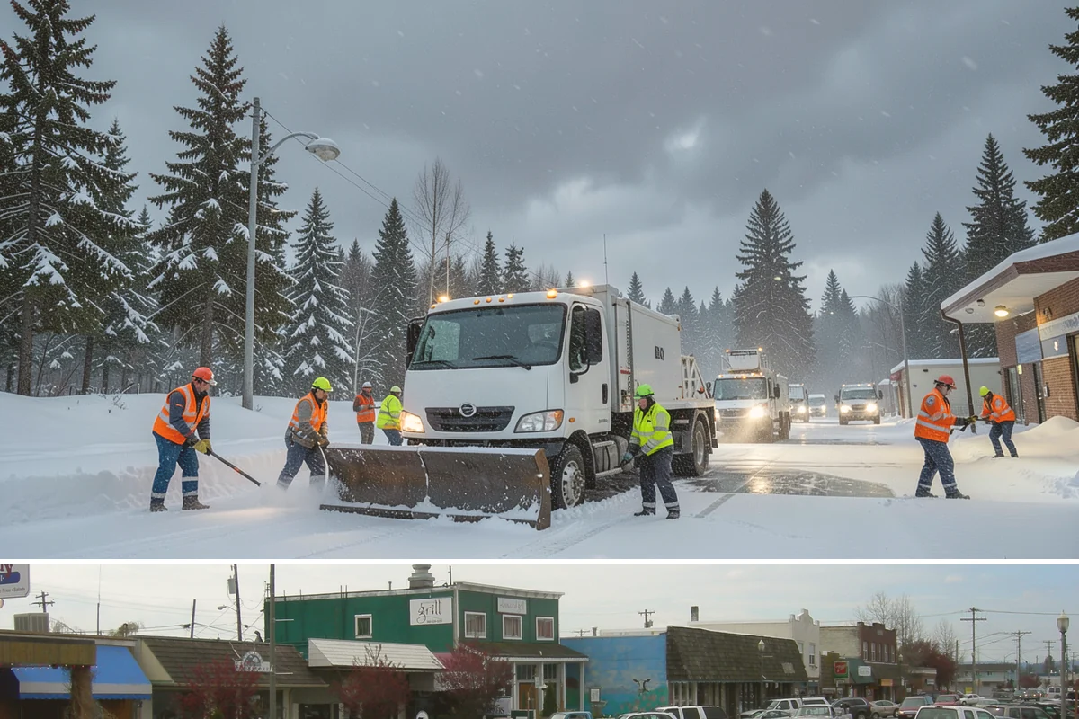 Emergency Driveway Clearing in Stanwood, Snohomish County, WA - Emergency driveway clearing is available all winter, with heaviest demand during overnight lowland snow events from late fall...