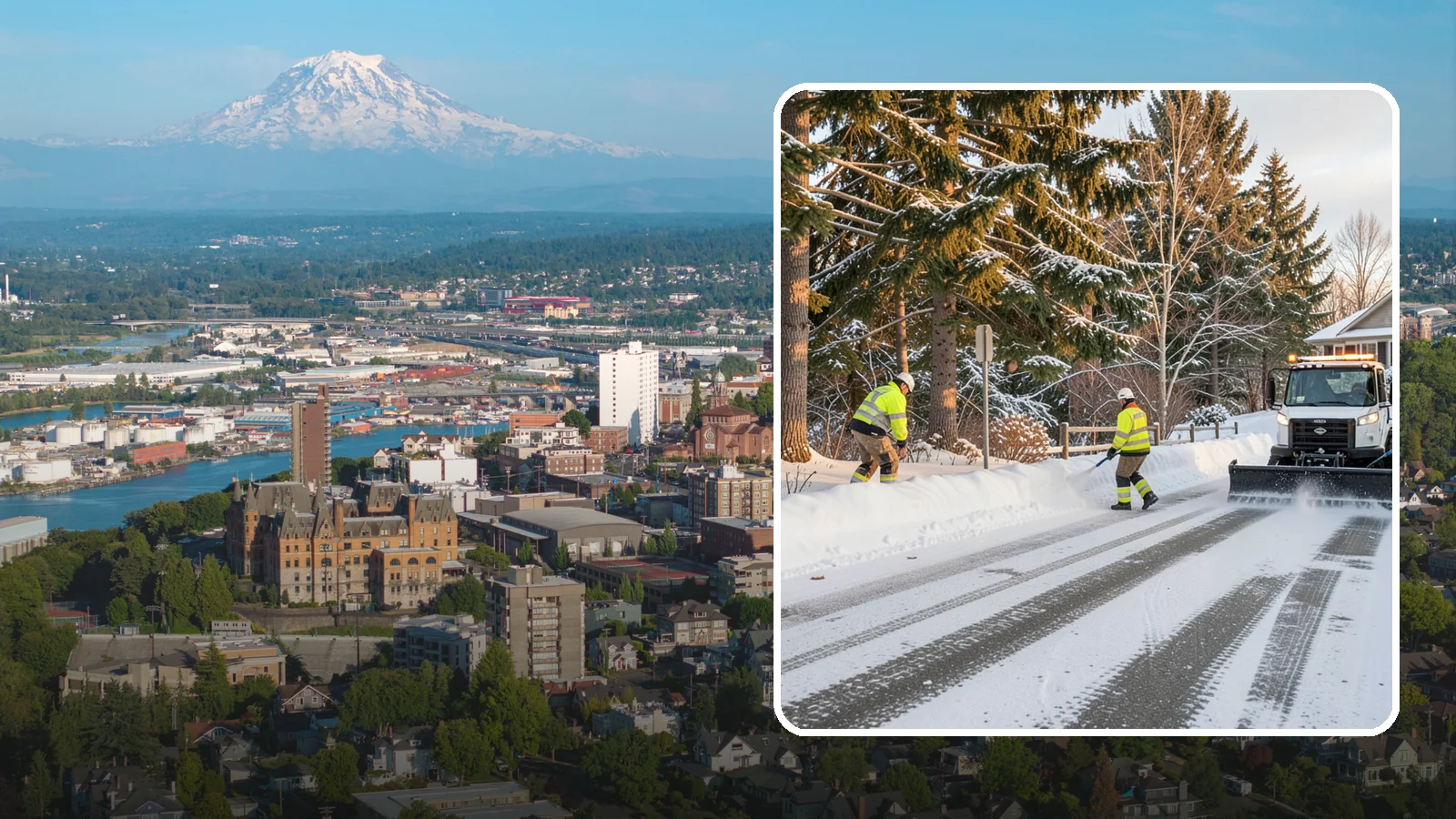 Emergency Driveway Clearing in Tacoma, Pierce County, WA - We clear snowed-in driveways across Western Washington on short notice so you can get your vehicle out when a storm traps you at...