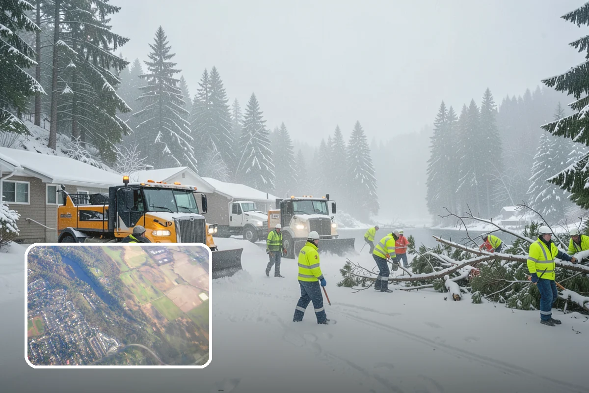 Emergency Parking Access in Algona, King County, WA - Fast reopening of snowed-in lots and stalls