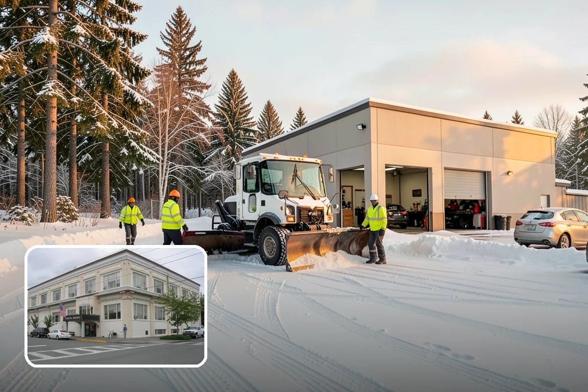 Emergency Parking Access in Anacortes, Skagit County, WA - Fast reopening of snowed-in lots and stalls