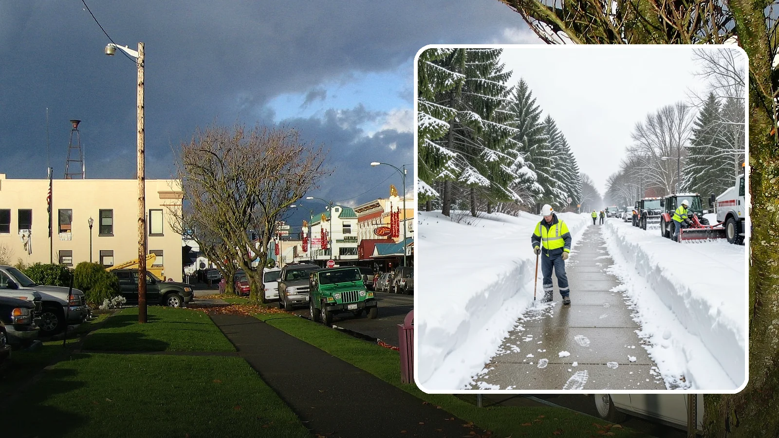 Emergency Parking Access in Arlington, Snohomish County, WA - We rapidly reopen snowed-in parking lots and stalls across Western Washington so employees, customers, and residents can park and...