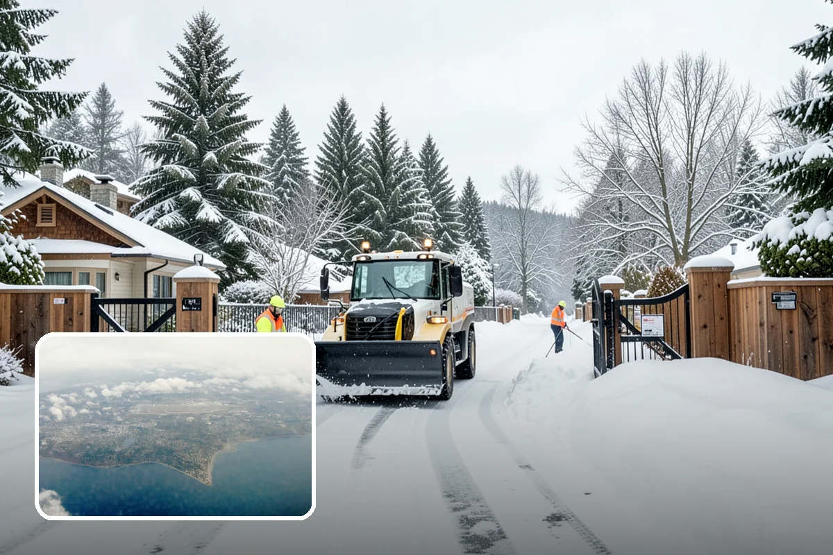 Emergency Parking Access in Burien, King County, WA - Fast reopening of snowed-in lots and stalls