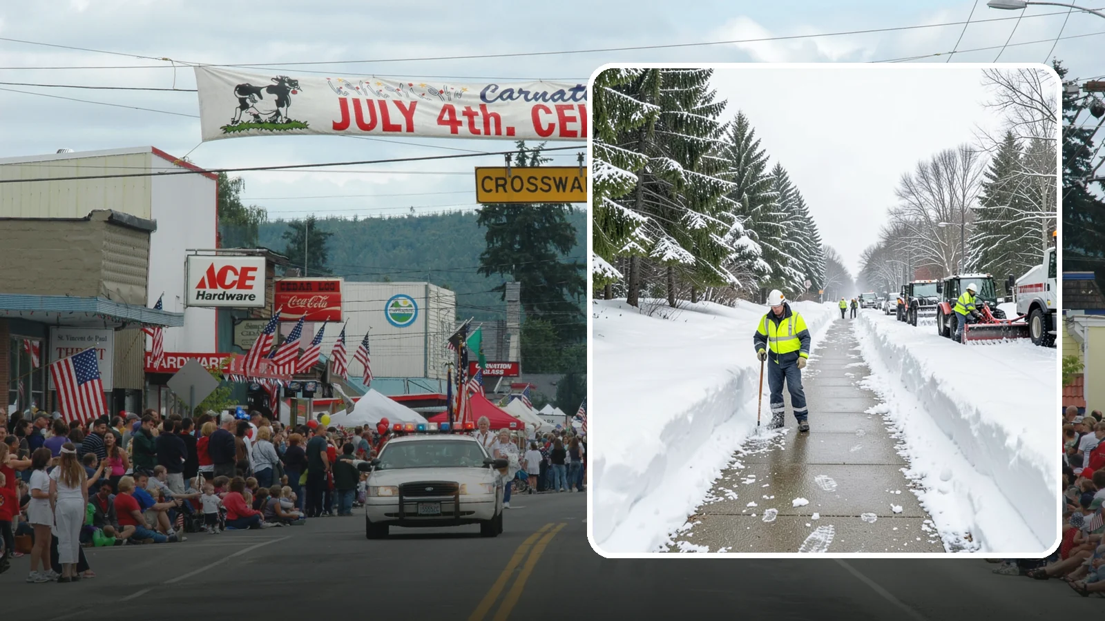 Emergency Parking Access in Carnation, King County, WA - We rapidly reopen snowed-in parking lots and stalls across Western Washington so employees, customers, and residents can park and...