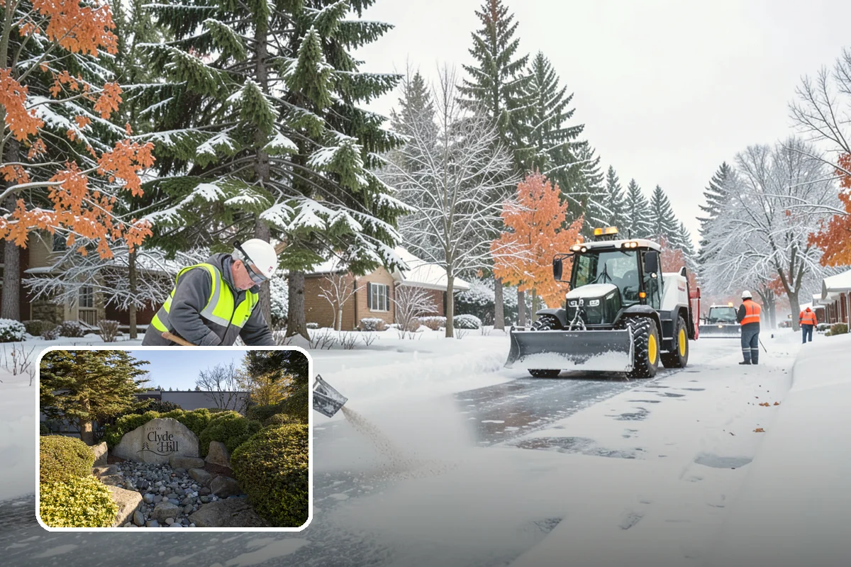 Emergency Parking Access in Clyde Hill, King County, WA - Fast reopening of snowed-in lots and stalls
