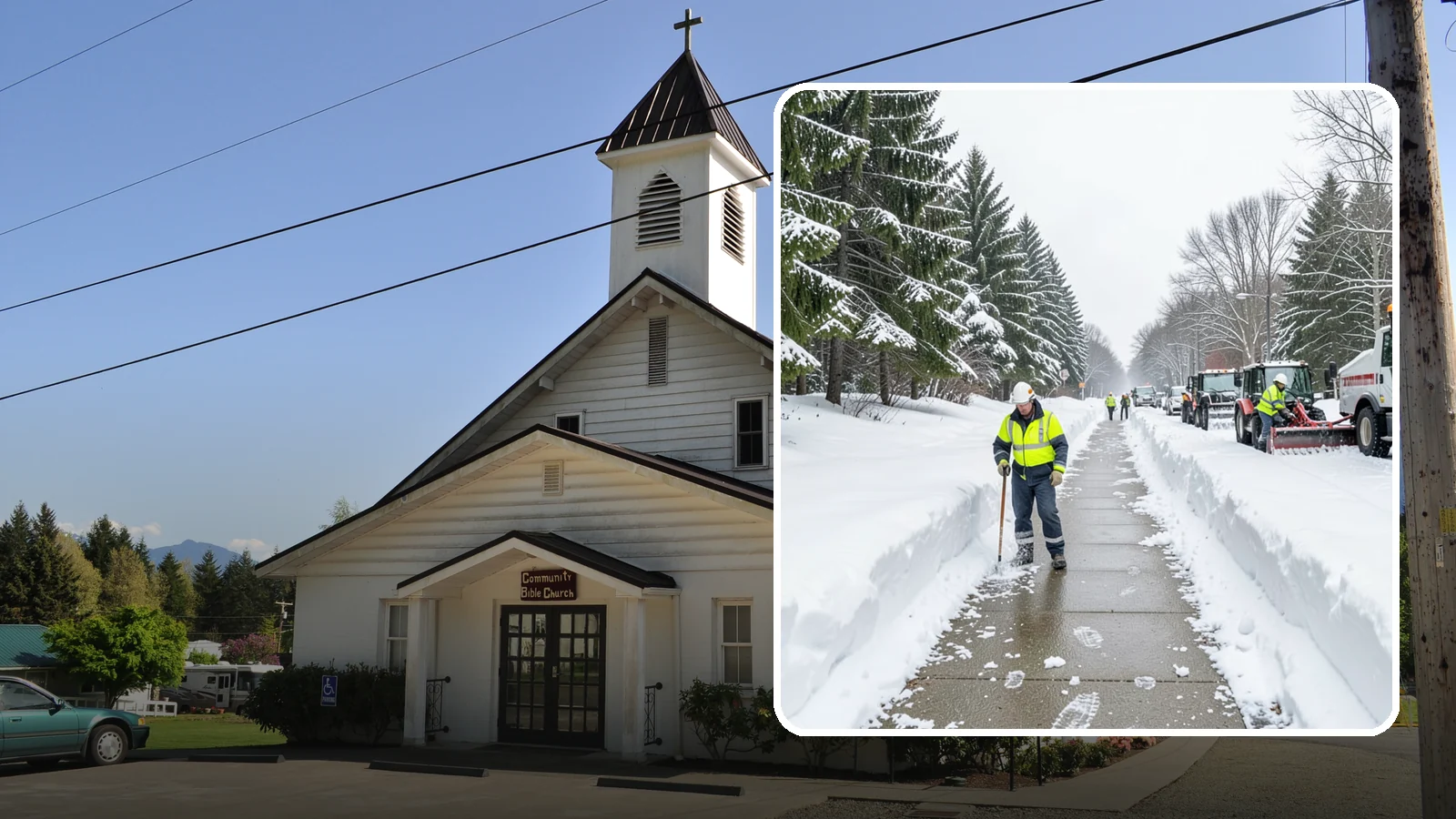Emergency Parking Access in Concrete, Skagit County, WA - We rapidly reopen snowed-in parking lots and stalls across Western Washington so employees, customers, and residents can park and...