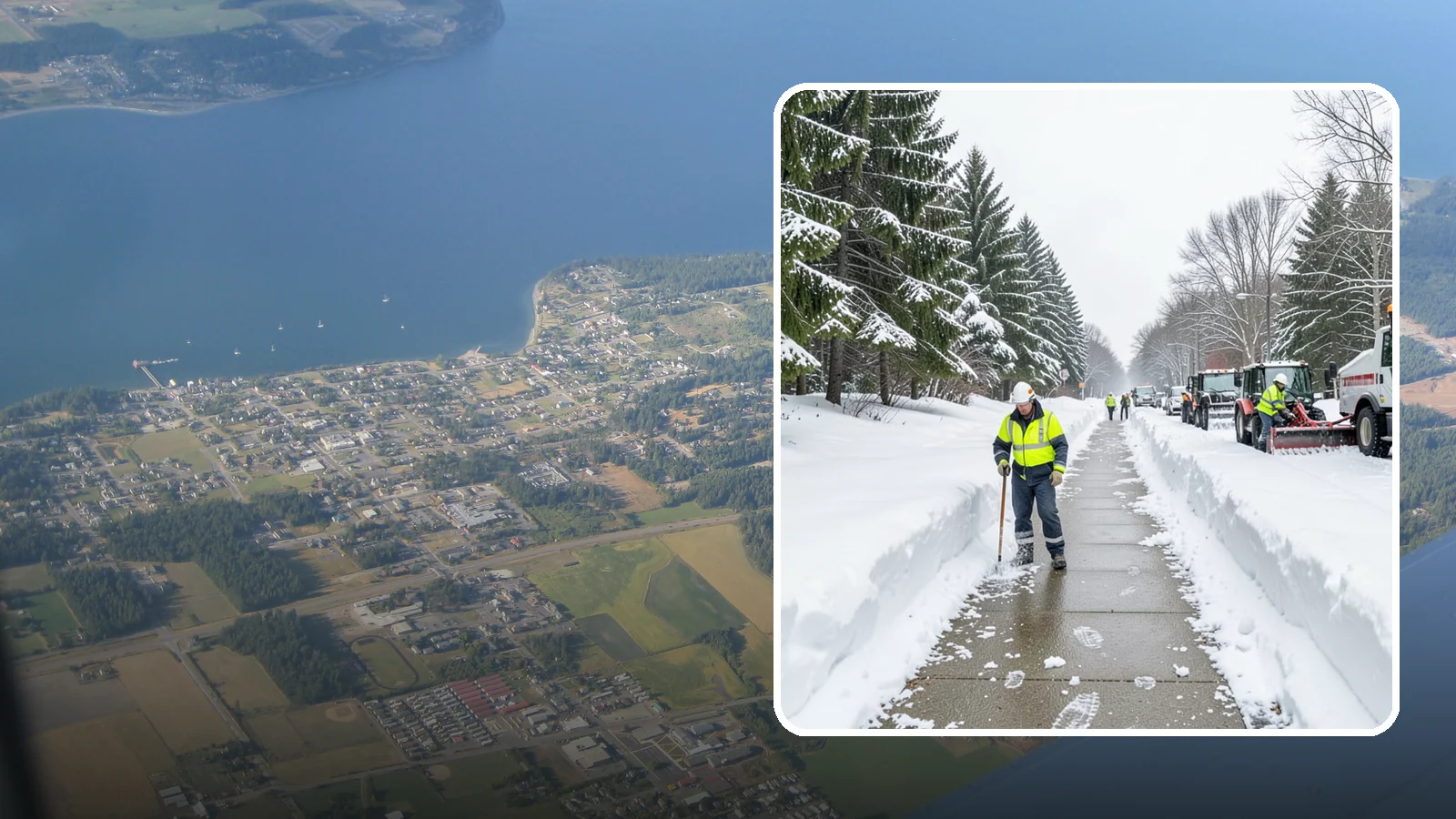 Emergency Parking Access in Coupeville, Island County, WA - We rapidly reopen snowed-in parking lots and stalls across Western Washington so employees, customers, and residents can park and...