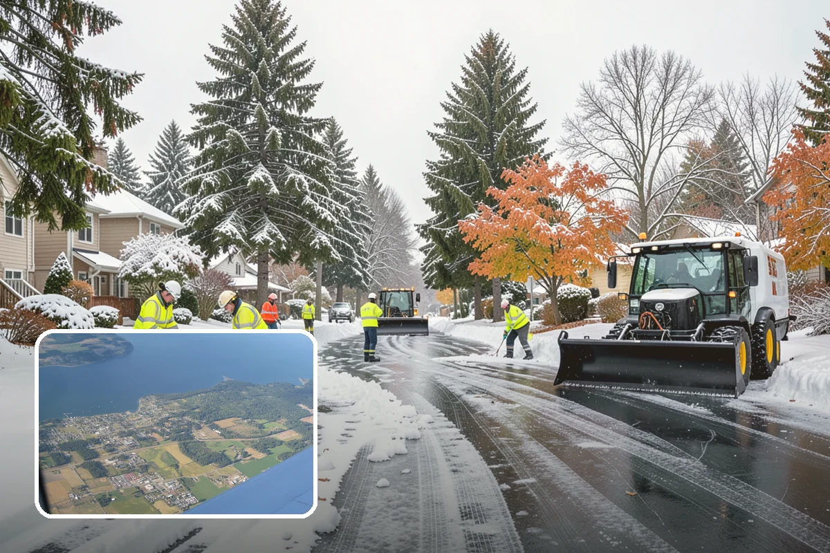 Emergency Parking Access in Coupeville, Island County, WA - Fast reopening of snowed-in lots and stalls